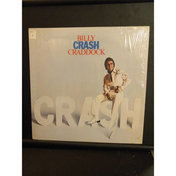 Billy Craddock - Crash-Vinyl LP Records Album Vintage 1976 Like New - Picture 1 of 5